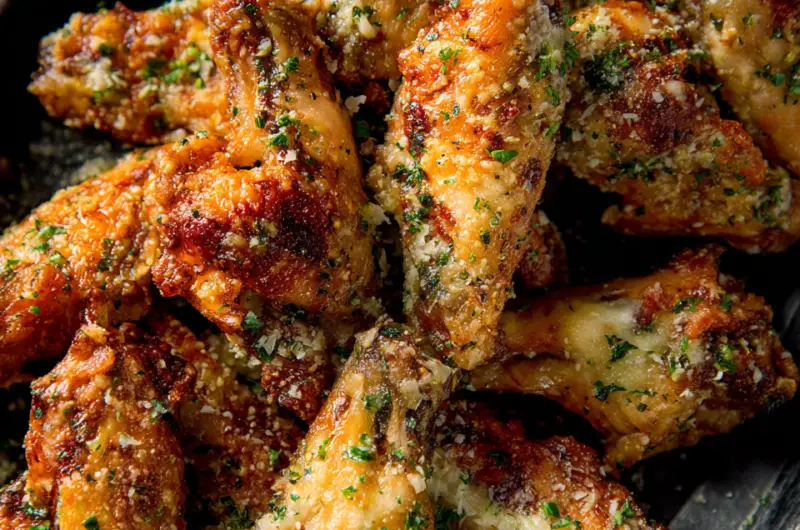 Garlic Parmesan Chicken Wings