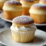 Japanese Cotton Cheesecake Cupcakes