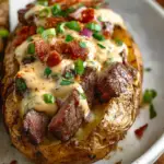Loaded Baked Potato with Steak