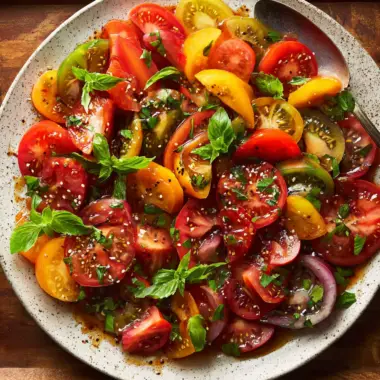 Sesame Tomato Salad