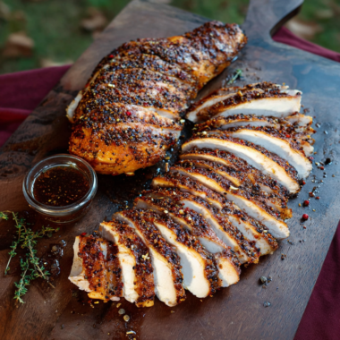 Smoked Peppercorn Turkey Breast
