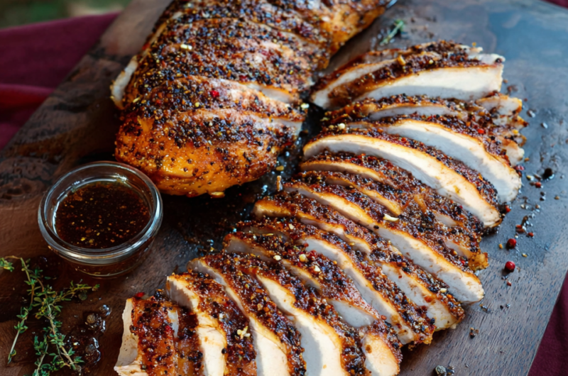 Smoked Peppercorn Turkey Breast