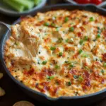Baked Buffalo Chicken Dip