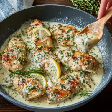 Creamy Lemon Herb Chicken