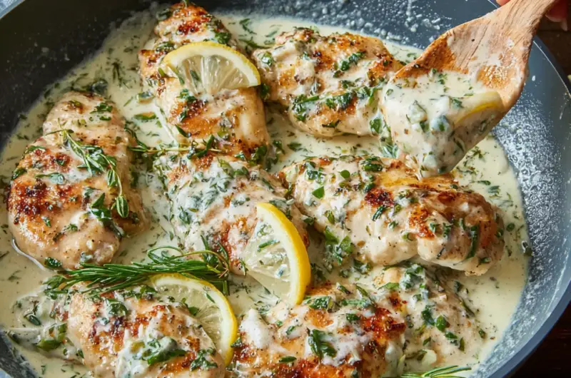 Creamy Lemon Herb Chicken