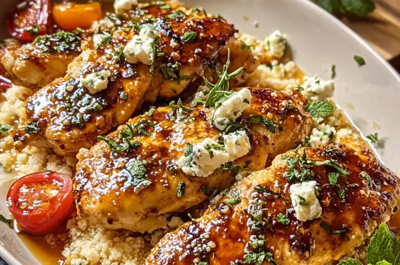 Hot Honey Feta Chicken
