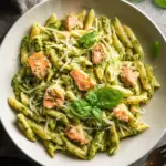 Salmon Pesto Pasta
