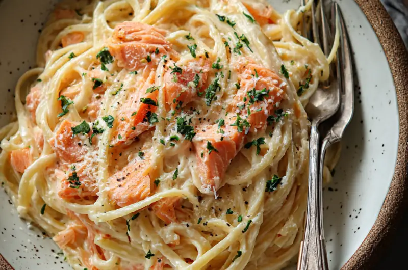 Smoked Salmon Carbonara