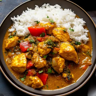 Slow Cooker Indian Chicken Curry