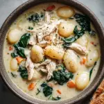 Crockpot Chicken Gnocchi Soup