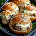 Irresistible Garlic Parmesan Cheeseburger Bombs