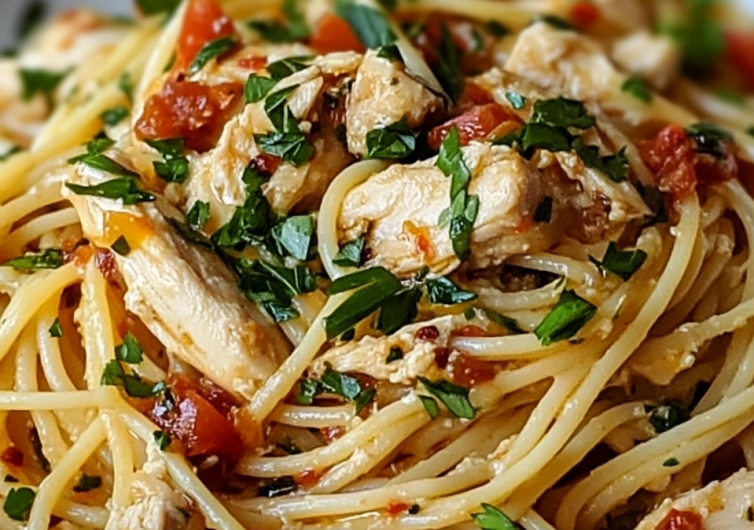 Monterey Chicken Spaghetti