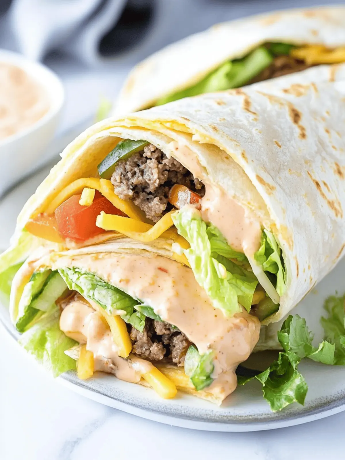 Big Mac Wraps