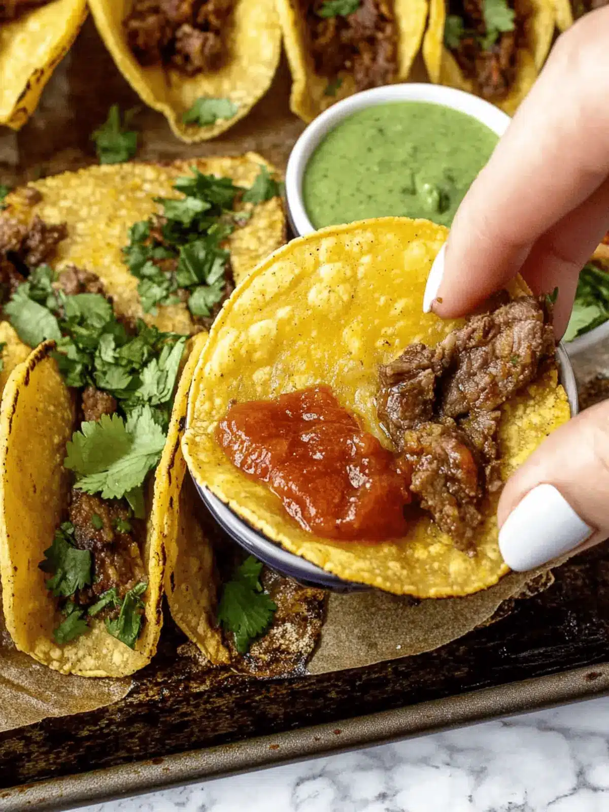 Crispy Baked Beef Tacos Ready in Just 30 Minutes!