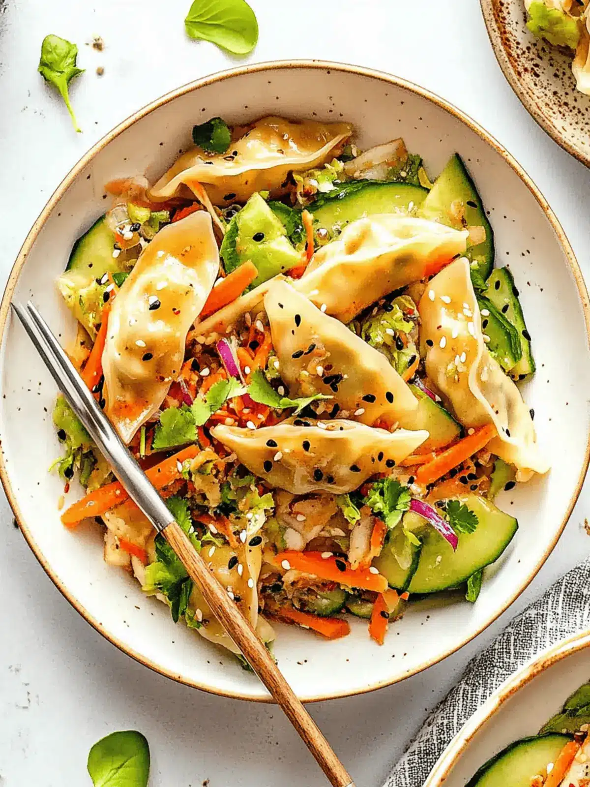 Potsticker Salad
