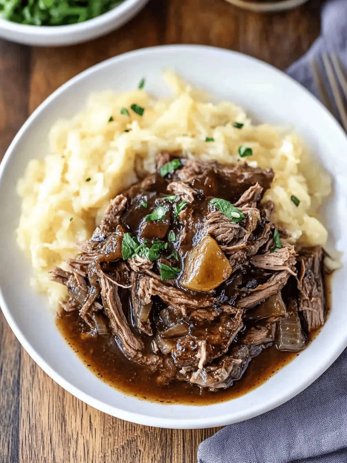 Savory Crock Pot Balsamic Beef for Effortless Comfort Meals