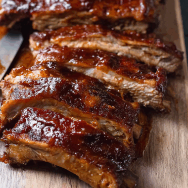 Oven Baked Barbecue Pork Ribs