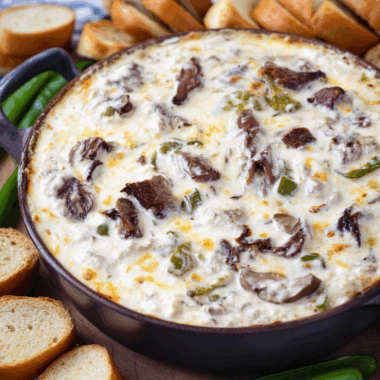 Philly Cheesesteak Dip
