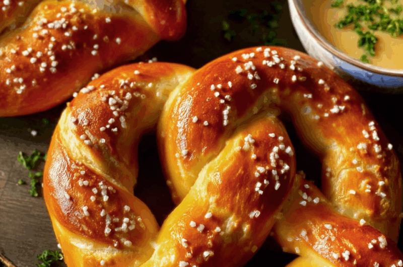 Soft Homemade Pretzels