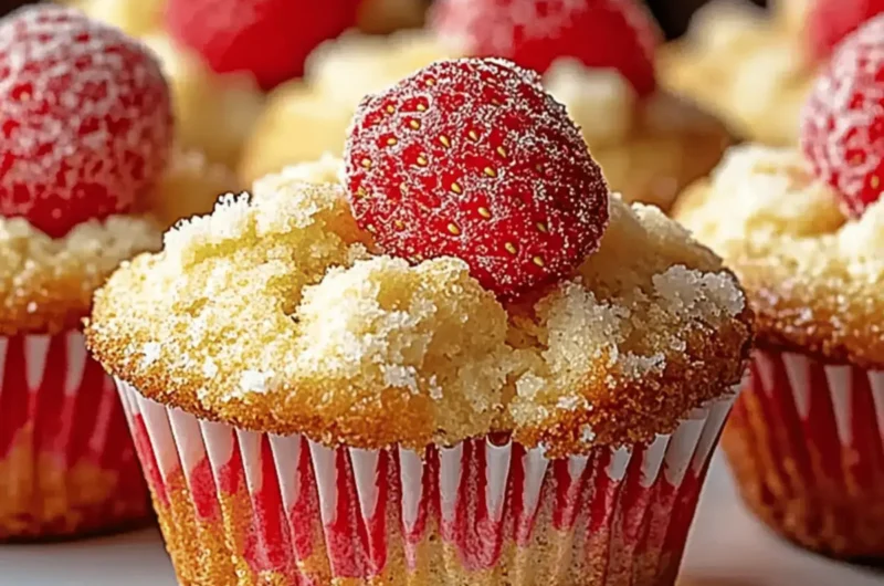 Strawberry Cream Cheese Muffins