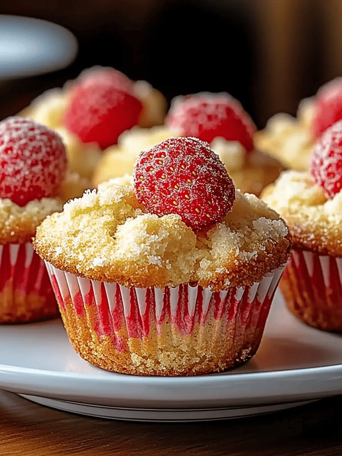 Strawberry Cream Cheese Muffins