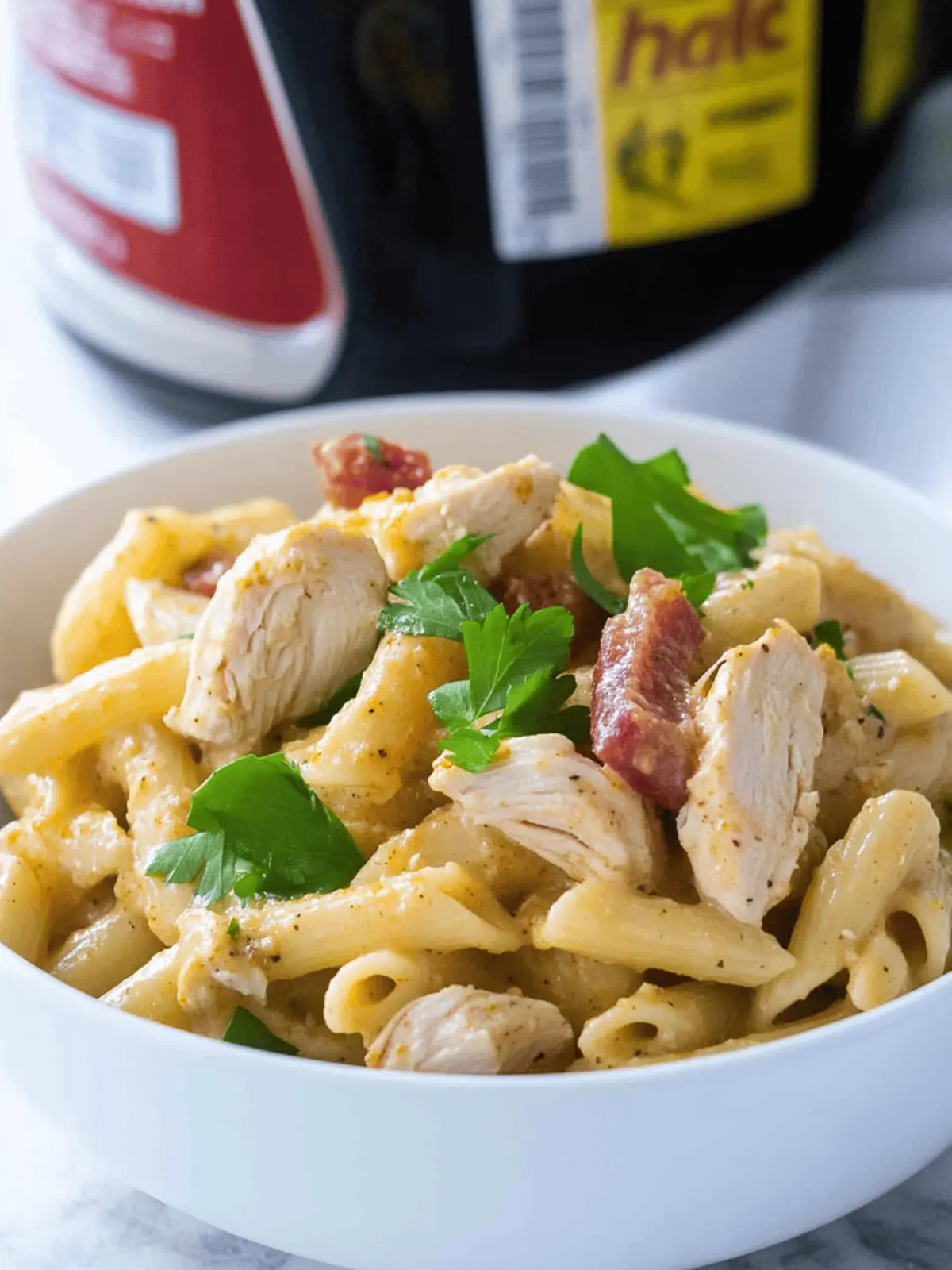 Crockpot Cajun Chicken Pasta