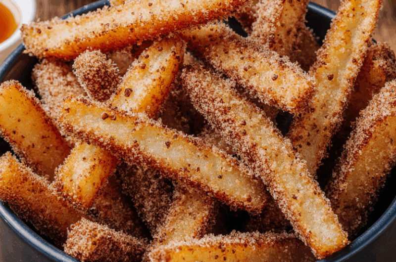 Crispy Air Fryer Apple Fries