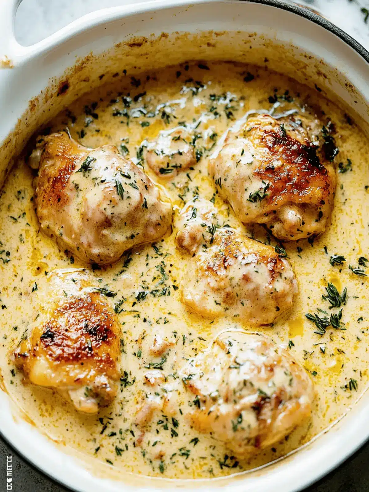 Creamy Oven Baked Chicken Thighs for Ultimate Comfort Cooking