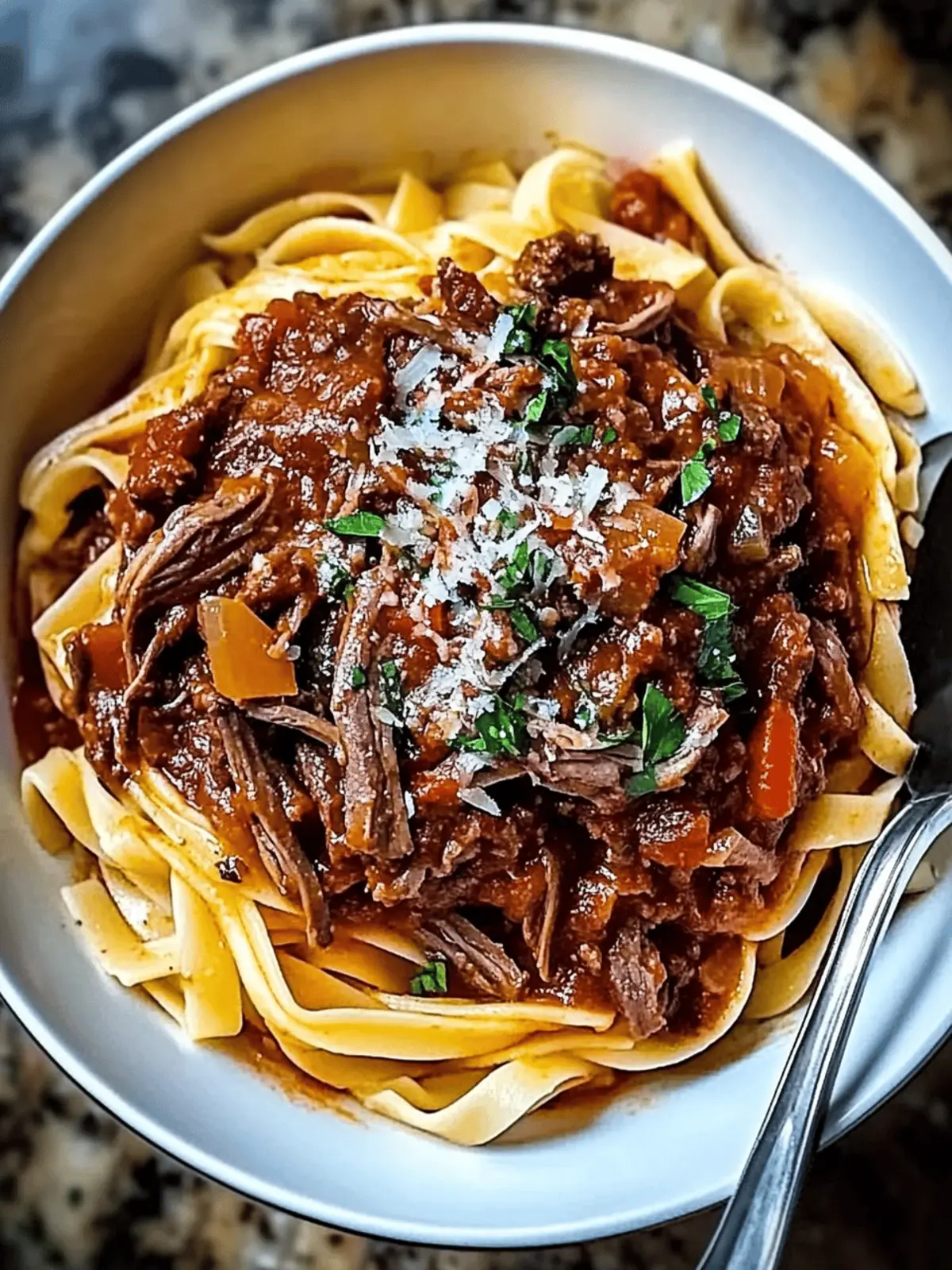 Slow Cooker Beef Ragu
