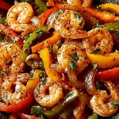 Spicy Shrimp and Bell Pepper Stir-Fry