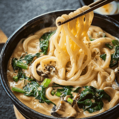 Creamy Miso Udon