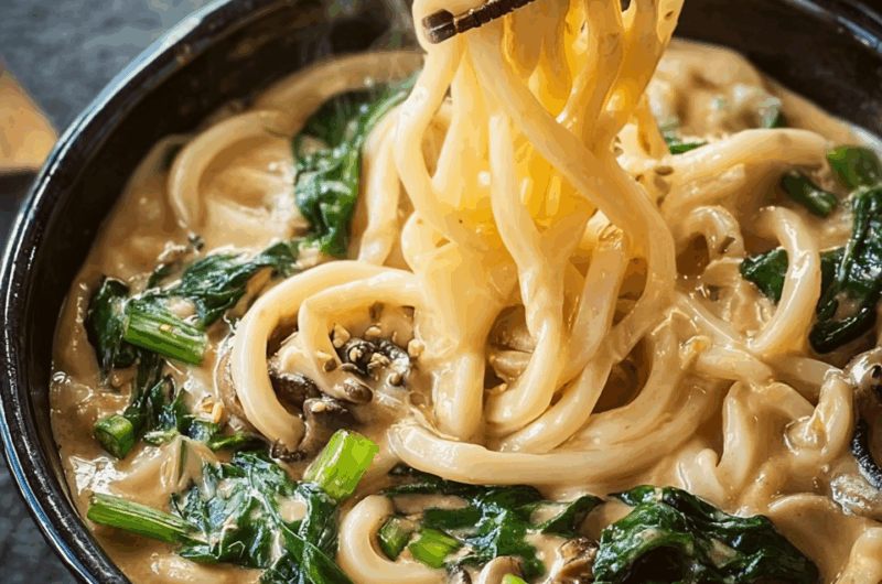 Creamy Miso Udon