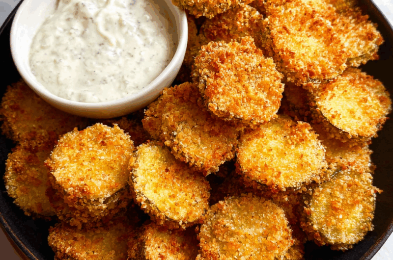 Crispy Air Fryer Fried Pickles
