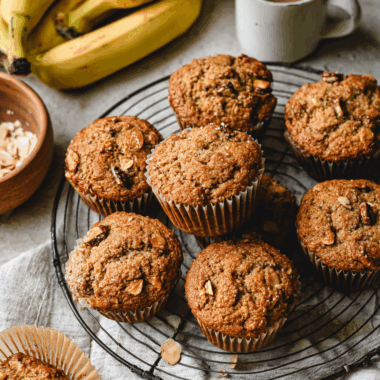 Almond Flour Banana Muffins