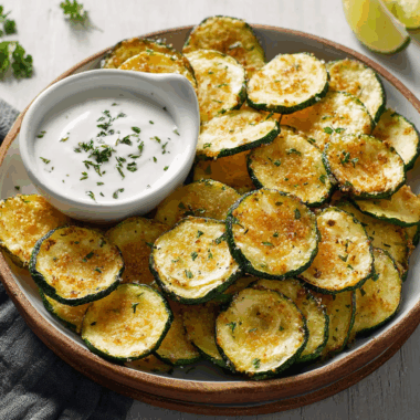 Air Fryer Zucchini Chips