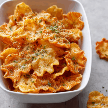 Air Fryer Pasta Chips