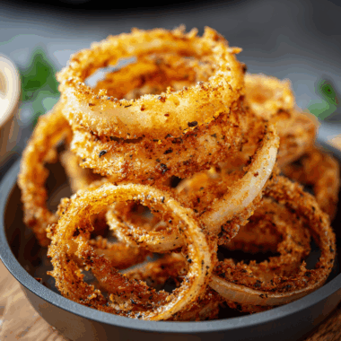 Crispy Air-Fried Onion Rings