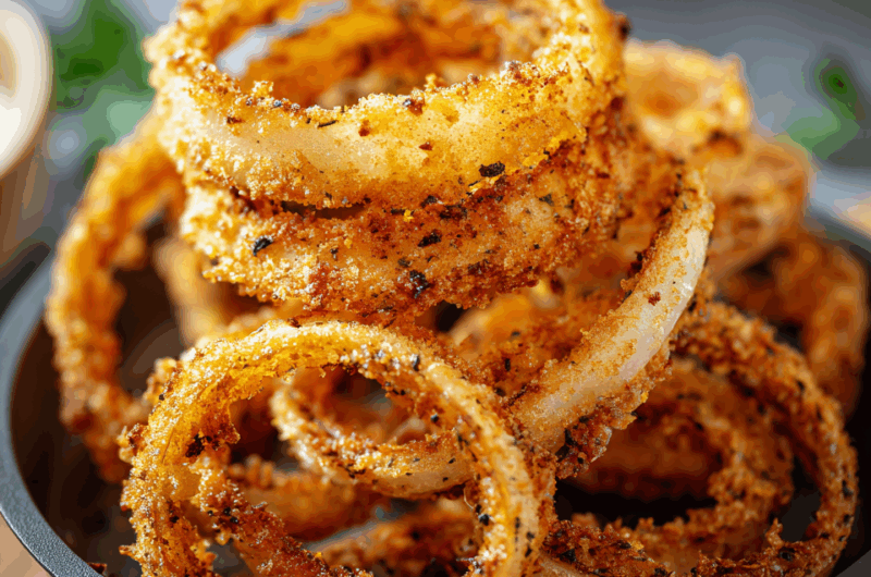 Crispy Air-Fried Onion Rings
