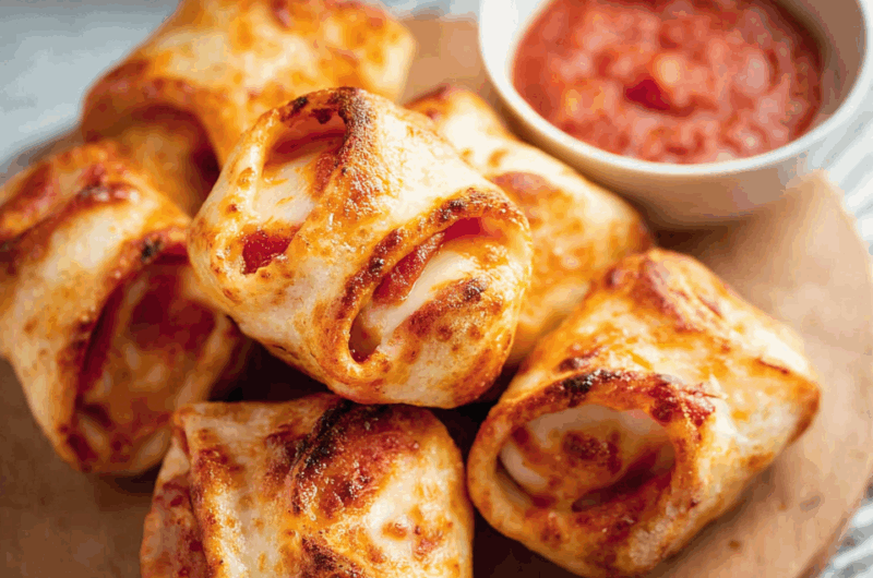 Air Fryer Pizza Roll-Ups