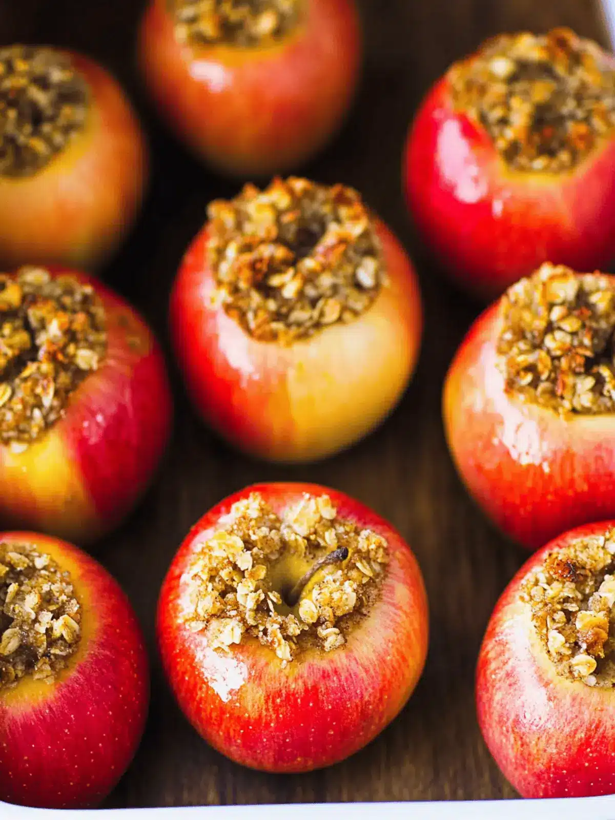 Baked apples