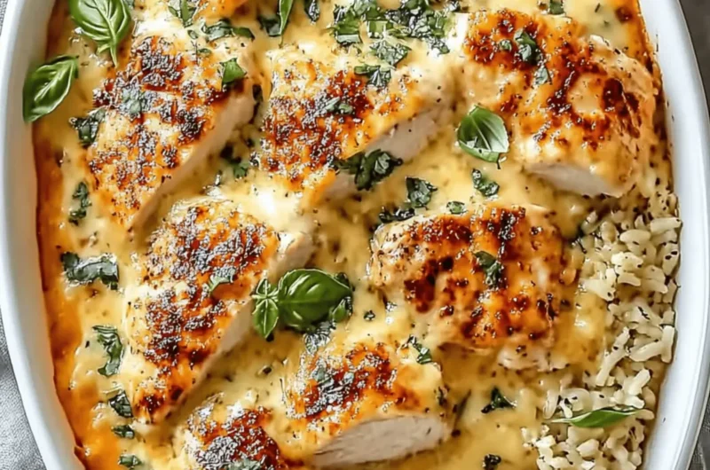 Cozy Chicken and Rice Casserole