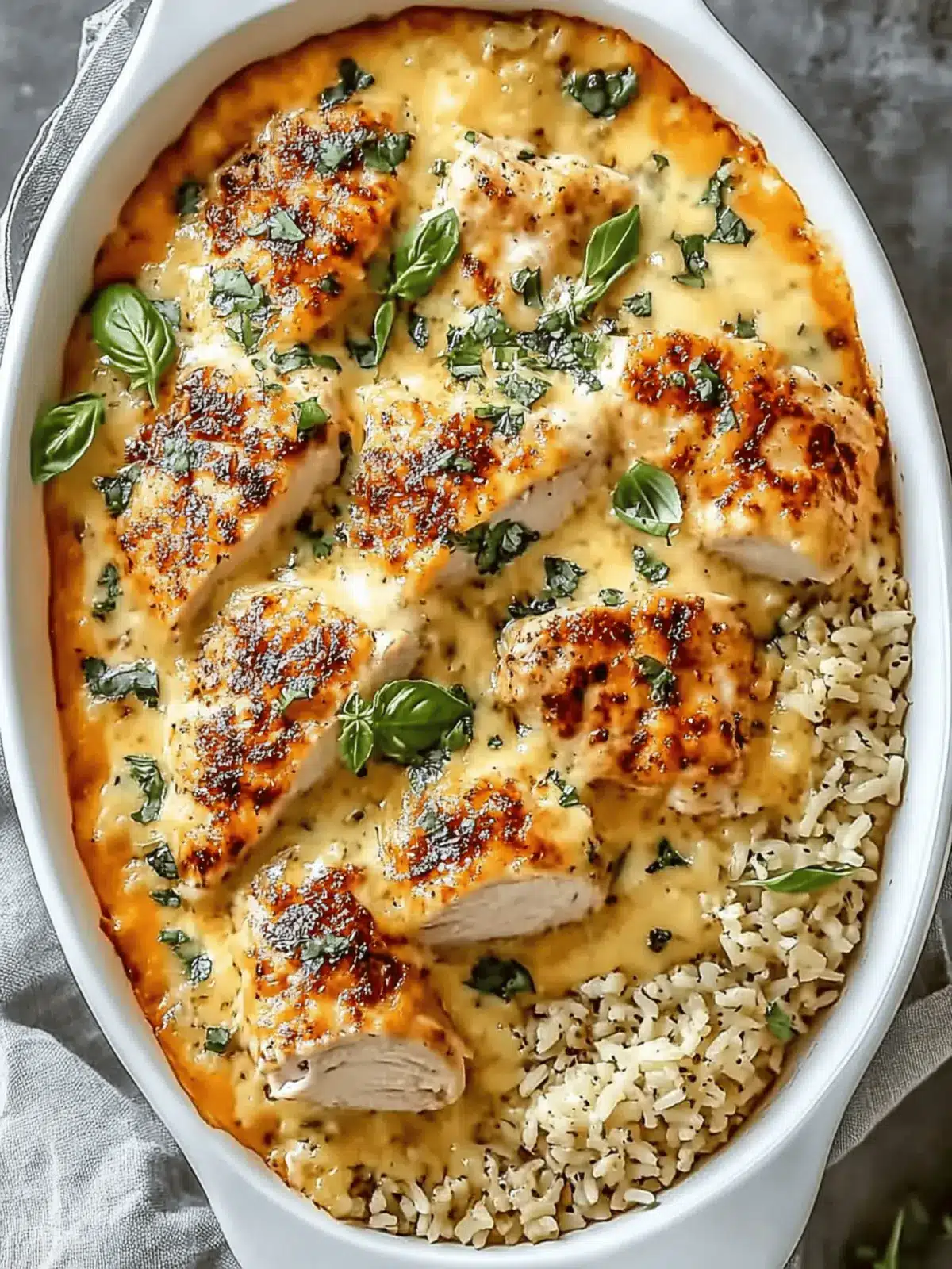 Cozy Chicken and Rice Casserole
