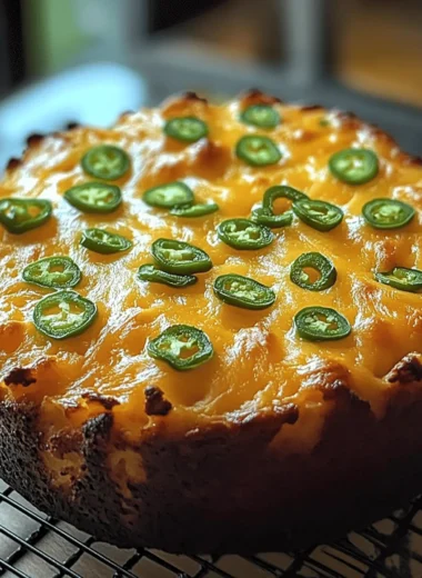 Jalapeno Cheddar Beer Bread
