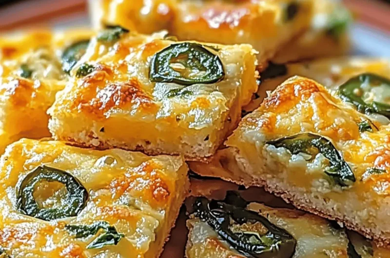Jalapeño Cheese Squares