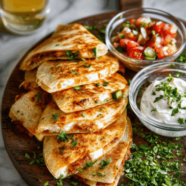 Mini Chicken Quesadillas