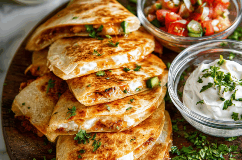 Mini Chicken Quesadillas