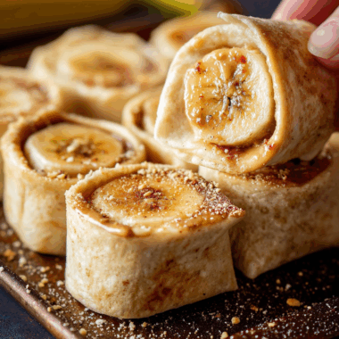 Peanut Butter Banana Roll-Ups