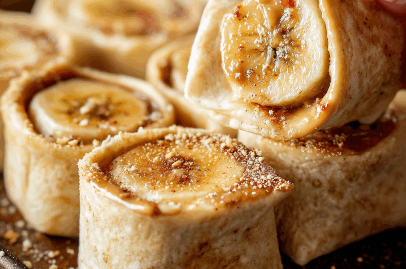 Peanut Butter Banana Roll-Ups