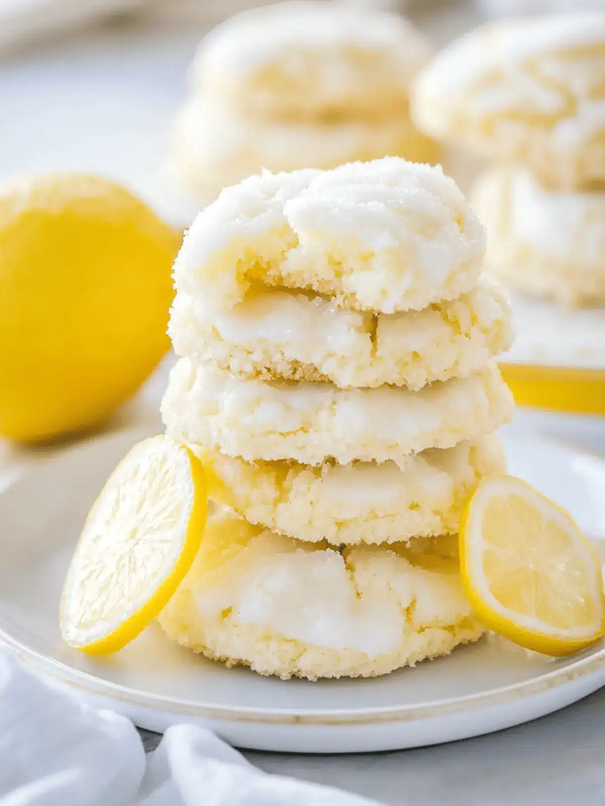 Lemon Sugar Cookies