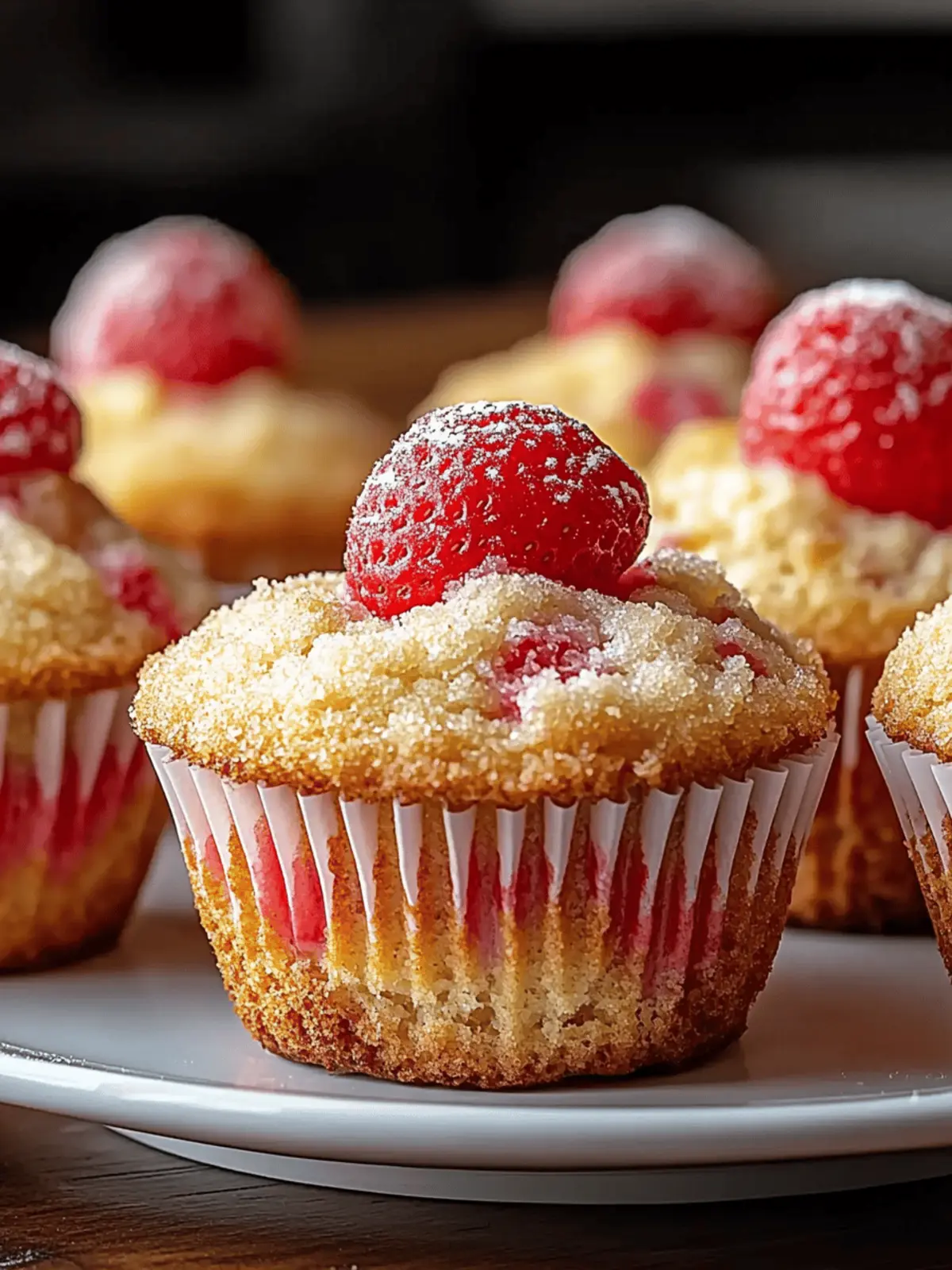 Delicious Strawberry Cream Cheese Muffins for Sweet Mornings